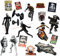 alles-meine.de GmbH 18 TLG. Set XL Wandtattoo/Sticker - Star War/Rebels - incl. Name - Wandsticker - Aufkleber für Kinderzimmer - selbstklebend + wiederverwendbar - Ana..