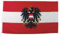 Prom Österreich Adler Flagge 150x90 cm rot-weiß-rot Patriotisch Nationalfeiertag