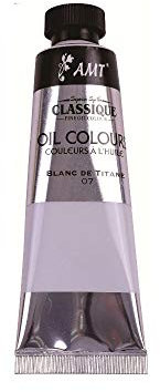Peinture à l'huile AMT - Blanc de Titane THU07