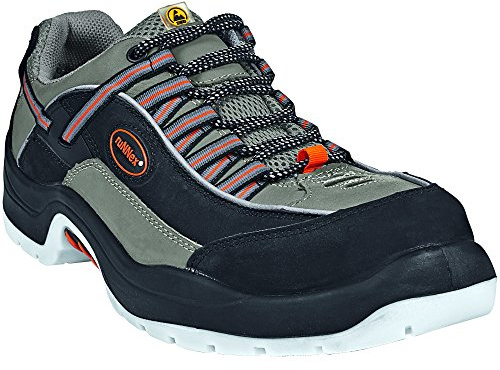 ruNNex® S2-ESD-Sicherheitshalbschuh TeamStar, schwarz/grau/orange, Gr. 40