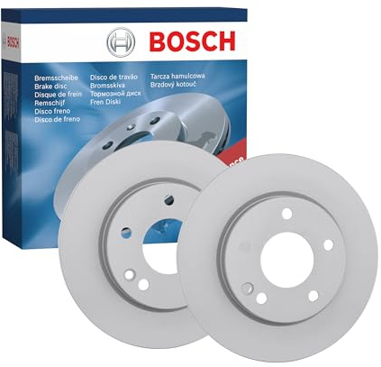 BOSCH 0 986 478 875 Bremsscheibe - (Paar) | Belüftete, hochgekohlte Bremsscheiben - ECE-R90-zertifiziert - hohe Kühlleistung und zuverlässiger Korrosionsschutz