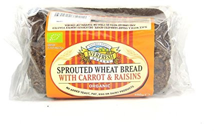 NIL Sunnyvale Sprouted Organic Wheat Carrot and Raisin, 400g
