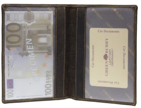 Greenburry Vintage Dokumententasche grün, 328-30