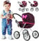 Kinderplay Puppenwagen, Spielzeugwagen – Kinderwagen für Puppen. Dieser Kinderwagen ist für Kinder Leichter zu schieben, KP0260G