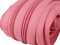 2 m endlos Reißverschluss 5 mm Laufschiene + 5 Zipper Meterware teilbar Farbwahl (altrosa)