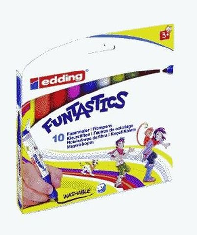 Filzstifte Funtastics e-14 10er-Pappschachtel