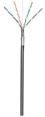 Goobay 57294 - Cable de Red F/UTP (Cat.5, RJ45, 100 m)