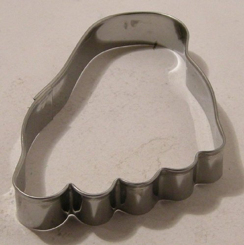 Ausstechform für Plätzchen - Fuß - Edelstahl - 11 cm lang