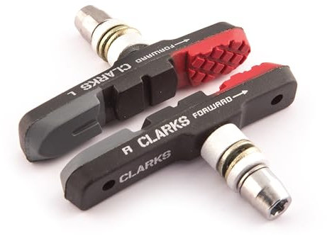 Clarks Bremsen MTB-Hybrid Bremsbeläge Integral Block W-Triple Compound Insert Pads,CPS301