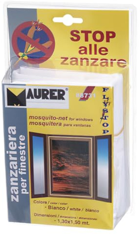 Kit Mosquitos Maurer Blanco Puerta 75x250 cm