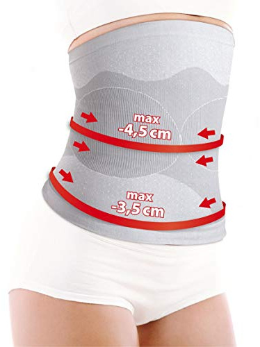 Mass & Slim Belt (M) - Braguita Innovadora De Lanaform - Cinturón Adelgazante Para Mujer - Cinturón Abdominal - Cinturón Anticelulítico - Cinturón De Vientre Plano Para Mujer