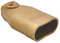 Clavija Hembra 2P 6A Recta Oro