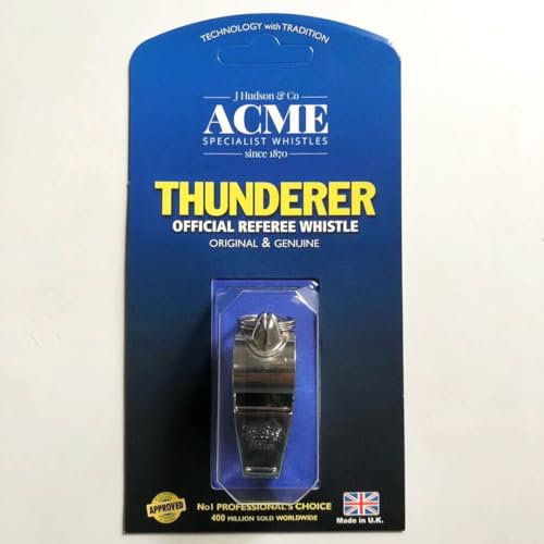 Acme Thunder Nickel-Plated (Medium Size) Whistle Model 59.5