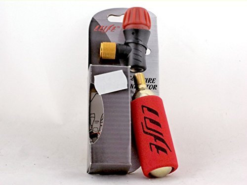 luft Regolatore gonfiaggio - Rubinetto Co2 + 1 Bomboletta Co2 da 16 Gr Bici