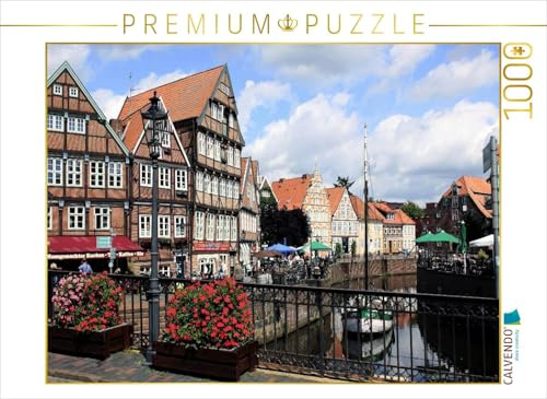 CALVENDO Puzzle Hansestadt Stade | 1000 Teile Lege-Größe 64 x 48 cm Foto-Puzzle für glückliche Stunden