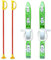 Unbekannt Kinderski Babyski Ski Lernski 70cm 7 Farben für Kinder von rg-vertrieb (Grün)