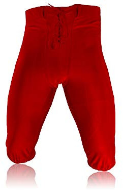 Full Force American Football Game Pants Lycra Stretch - rot Gr. YL
