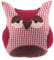 Stoffdeko Fiesta Owl in versch. Farben, 22 x 20 x 7 cm, lustiges Dekokissen in Form Einer Eule, Material 100% Polyester, Zierkissen fürs Kinderzimmer oder originelles Sofakissen