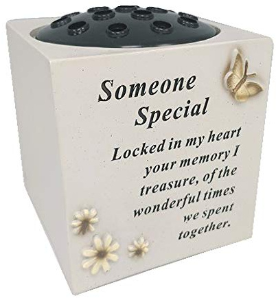 Fischhoff Someone Special Verse Graveside Memorial Grave Pot