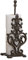 Vintage Free Standing Toilet Roll Holder Country Style Ornate Bathroom Accessory
