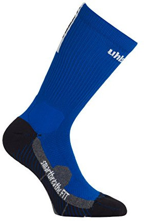 Uhlsport Tube It Chaussettes Mixte Adulte, Azur/Blanc, FR : 37-40 (Taille Fabricant : 37-40)