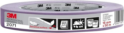 Hand-Masker 2071-1 Nastro a Lunga Durata, Viola, 18 mm x 50 m