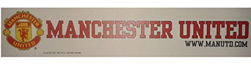Manchester United Football Club Clear Car Window Sticker Pack Of 2
