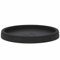 Floralo Untersetzer Terni frostsicher, rund, schwarz / granit, 30 cm