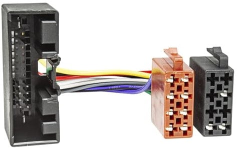 tomzz Audio 7015-005 Radio Adapter Kabel kompatibel mit Ford ab 2010 Focus Fiesta C-Max B-Max Kuga Transit Tourneo Landrover auf ISO Norm