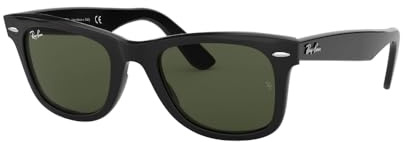 Ray-Ban Rb2140 Original Wayfarer 54 Large Sport Sunglasses - Black