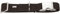 HUNTER SOFTIE ALU-STRONG Hundehalsung, Hundehalsband, Kunstleder, Aluminium Klickverschluss, L, braun