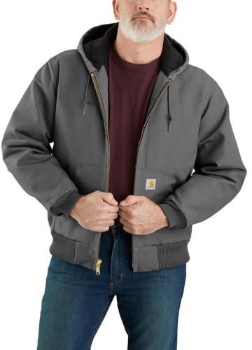 Carhartt Herren J140 Active Jac mit Lockerer Passform, Isoliert, mit Flanell Gefüttert Jacke