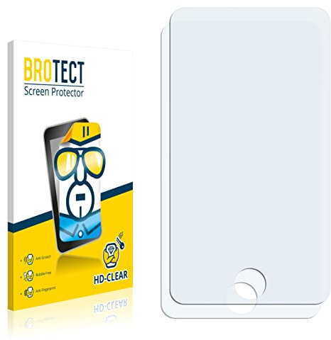 BROTECT (2 Stück Schutzfolie für Apple iPod Touch (1. Gen.) Displayschutz Folie Ultra-Klar