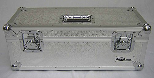Neo Media 7-Inch 300 LP DJ Storage Box - Silver