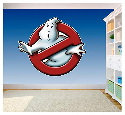 Solo Signs UK, Ghostbusters-Logo-Aufkleber, Vinyl, bedruckt, SS40009, Vinyl, Supersize 650mm x 750mm
