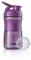 BlenderBottle Sportmixer Tritan Trinkflasche mit BlenderBall, geeignet als Protein Shaker, Eiweißshaker, Wasserflasche oder für Fitness Shakes, BPA frei, skaliert bis 500 ml, 590 ml, lila