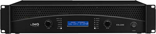 IMG STAGELINE STA-2200 Professioneller Stereo-PA-Verstärker schwarz