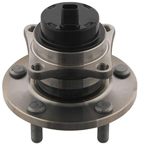 FEBI BILSTEIN Radlagersatz 31338 Hinten Links Hinten Rechts Außendurchmesser: 74mm Schrägkugellager Radlager in Radnabe integriert mit Radbefestigungsbolzen mit integriertem ABS-Sensor