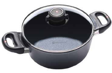 Swiss Diamond HD Classic Antihaft-Induktionskasserolle mit Deckel – 2,3 Qt (8 Zoll)