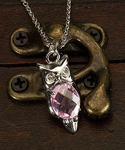 Schmuck - Große Edelsteinkette - Eule - Wild Republic
