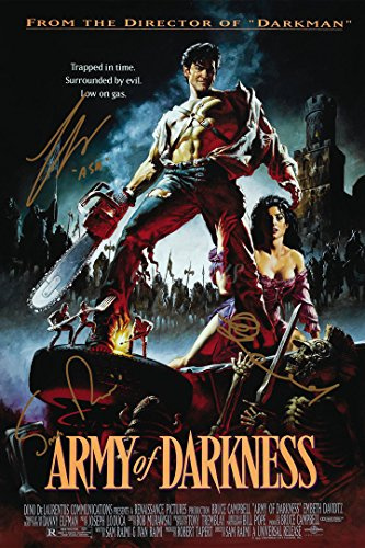 Army of Darkness Zitat Foto gedrucktes Poster – aufgedruckte Unterschrift – 12x8 inches (30x20 cm) - Evil Dead