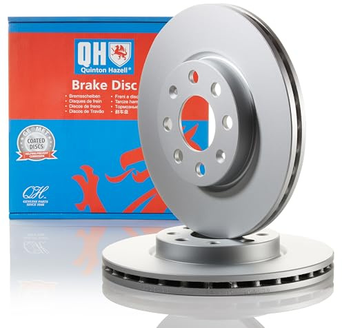 Quinton Hazell Brake Disc/Rotor | Single Disc | Front | 4 Bolt Holes | Internally Vented | BDC5498