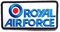 Catch the Patch ROYAL Airforce Army - (Größe: 9,3 x 4,7 cm) – Kultige Aufnäher zum Aufbügeln & Aufnähen – Für Jacken, Rucksäcke, Shirts & Cosplay – Ein Must-have für DIY-Fans