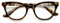 KISS kisseyewear | Brillen mod. PIN UP - neutrale optische - HAVANA