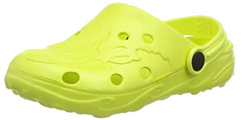 Beco Zuecos Infantiles Schildi, Unisex niños, Limón, 32 EU