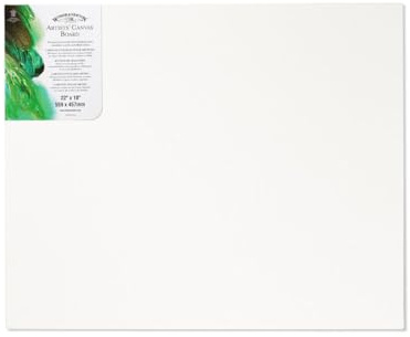 Winsor & Newton CANVAS Panel - 22 inches x 18 inches, GCFCP2218, White, WN6224124