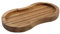 T&G 10469 Tuscany Acacia Double Mill Rest / Work Surface and Dining Table Protector, 16 x 9 x 1.5 cm, Brown