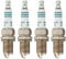 Denso Iridium IK16 Zündkerzen # 5303, 4 Stück