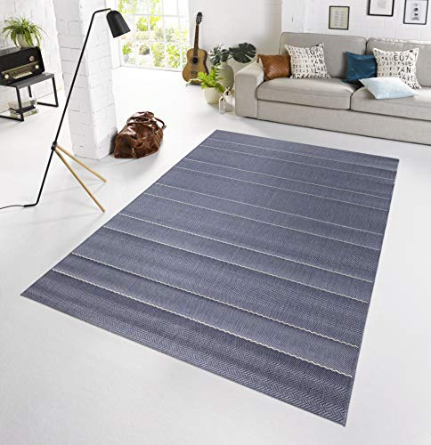 Hanse Home In- und Outdoor Teppich Fürth Blau, 80x300 cm