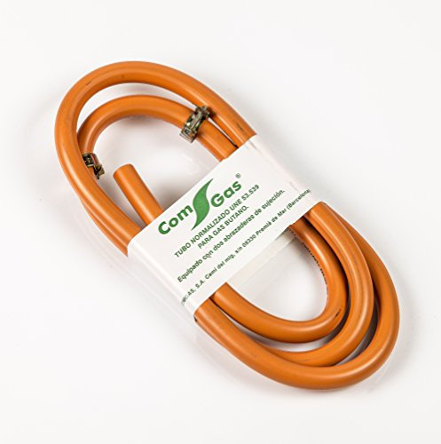 Com Gas 000121 - Kit Manguera butano 1,5 Metros, con Abrazaderas